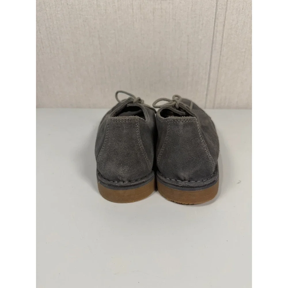 Hush Puppies Mens Grey Suede Lace Up Casual Oxford Shoes HMV10366 Size 10